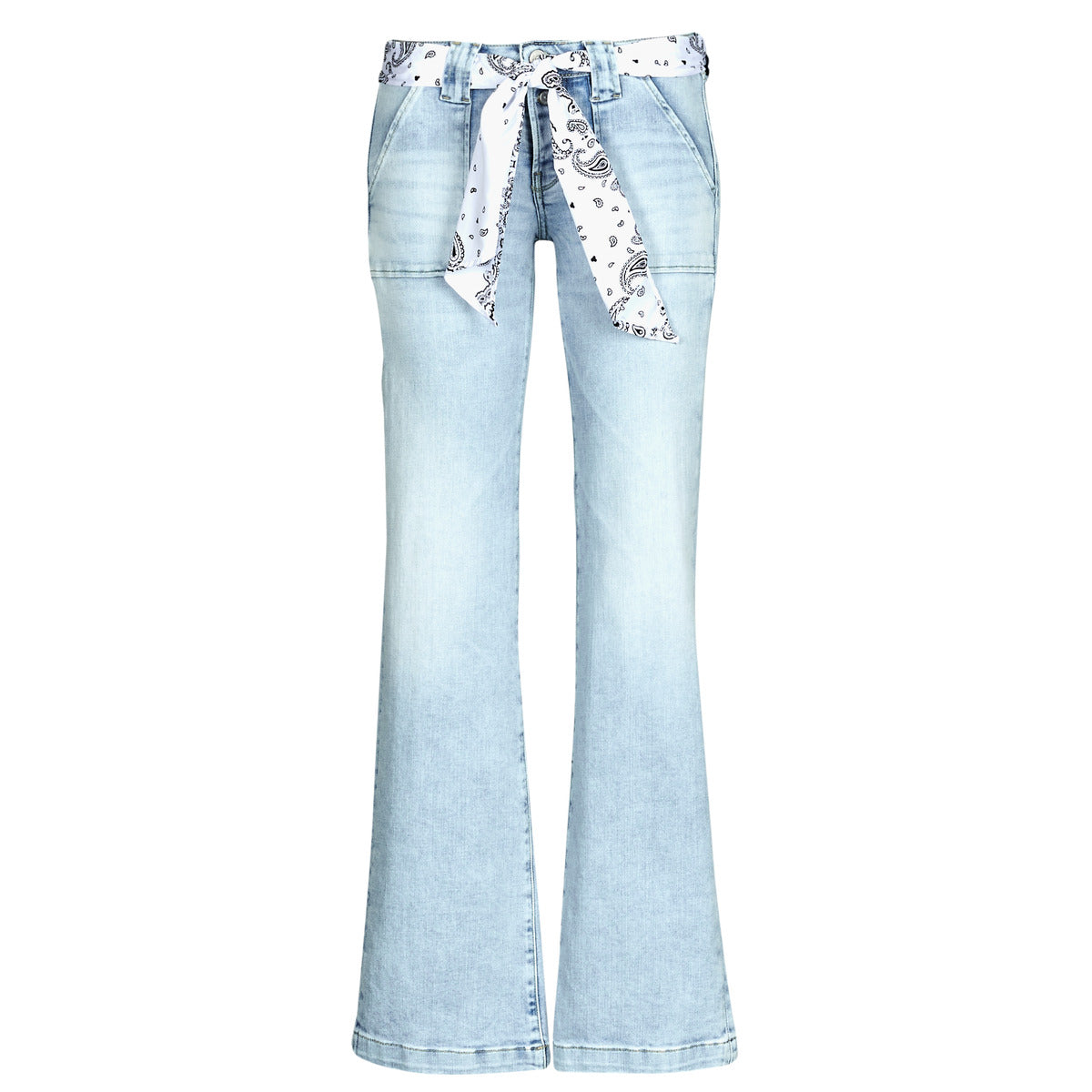 Jeans Flare Donna Le Temps des Cerises  FLARE  Blu