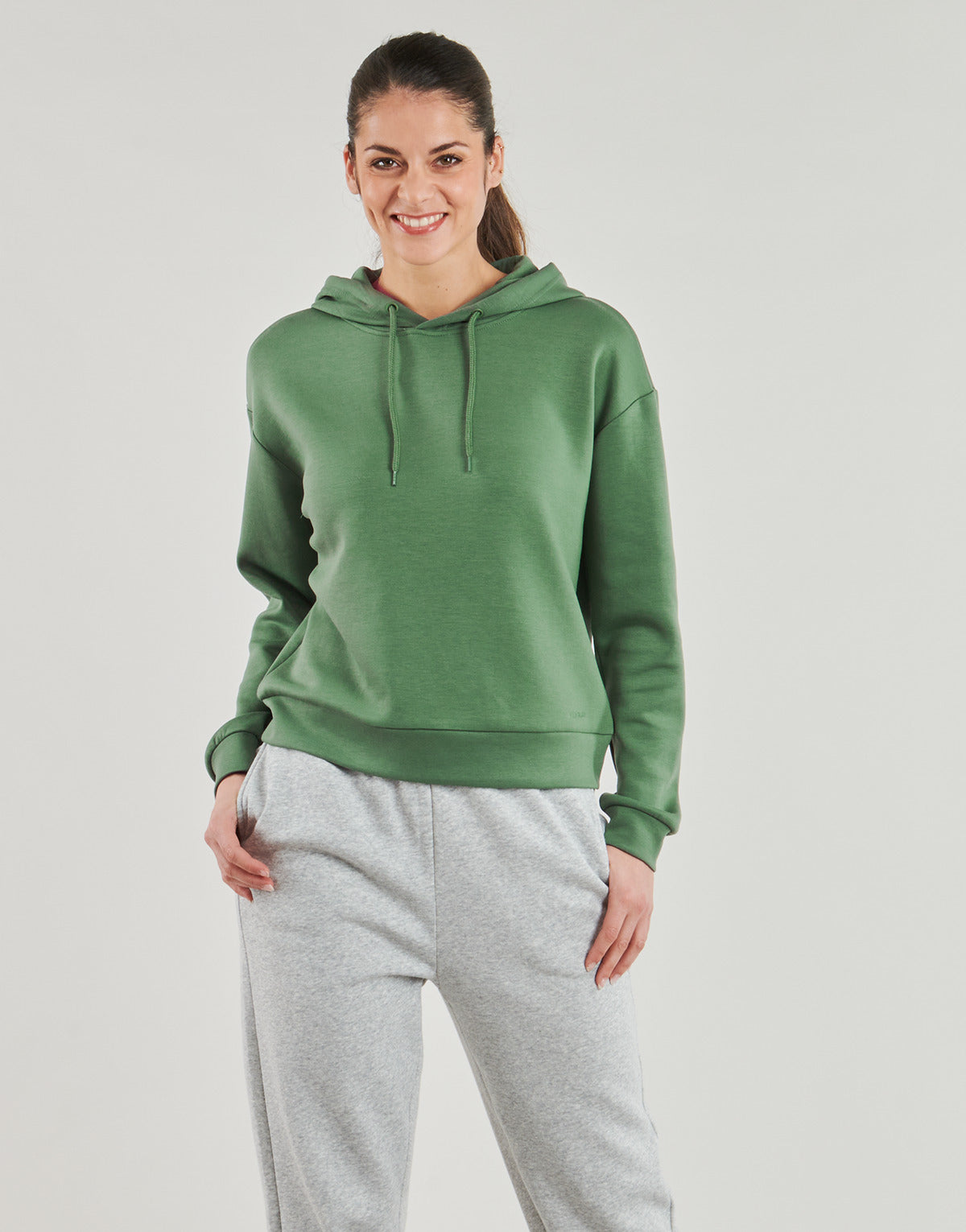 Felpa Donna Only Play  ONPLOUNGE  Verde