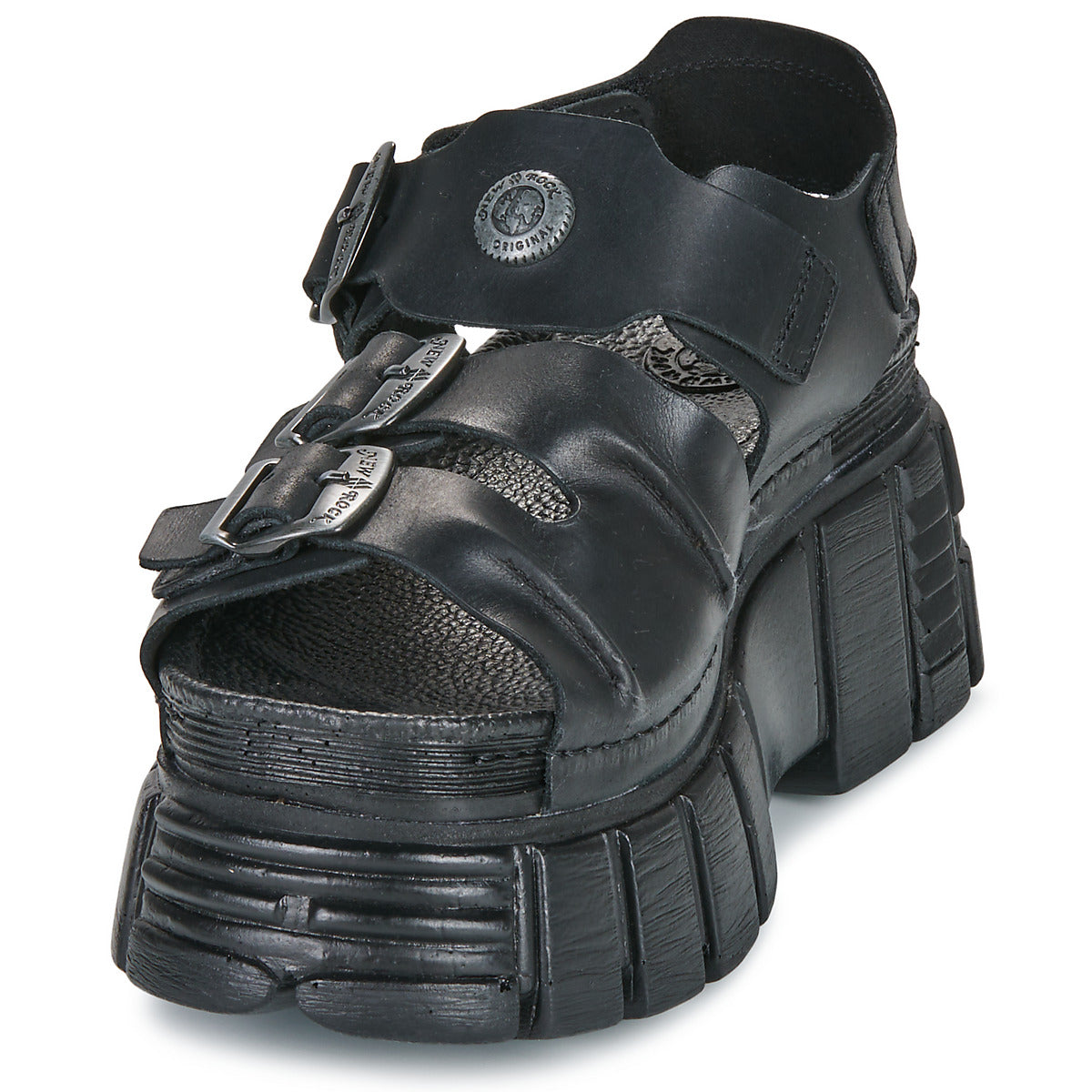 Sandali Donna New Rock BIOS Nero