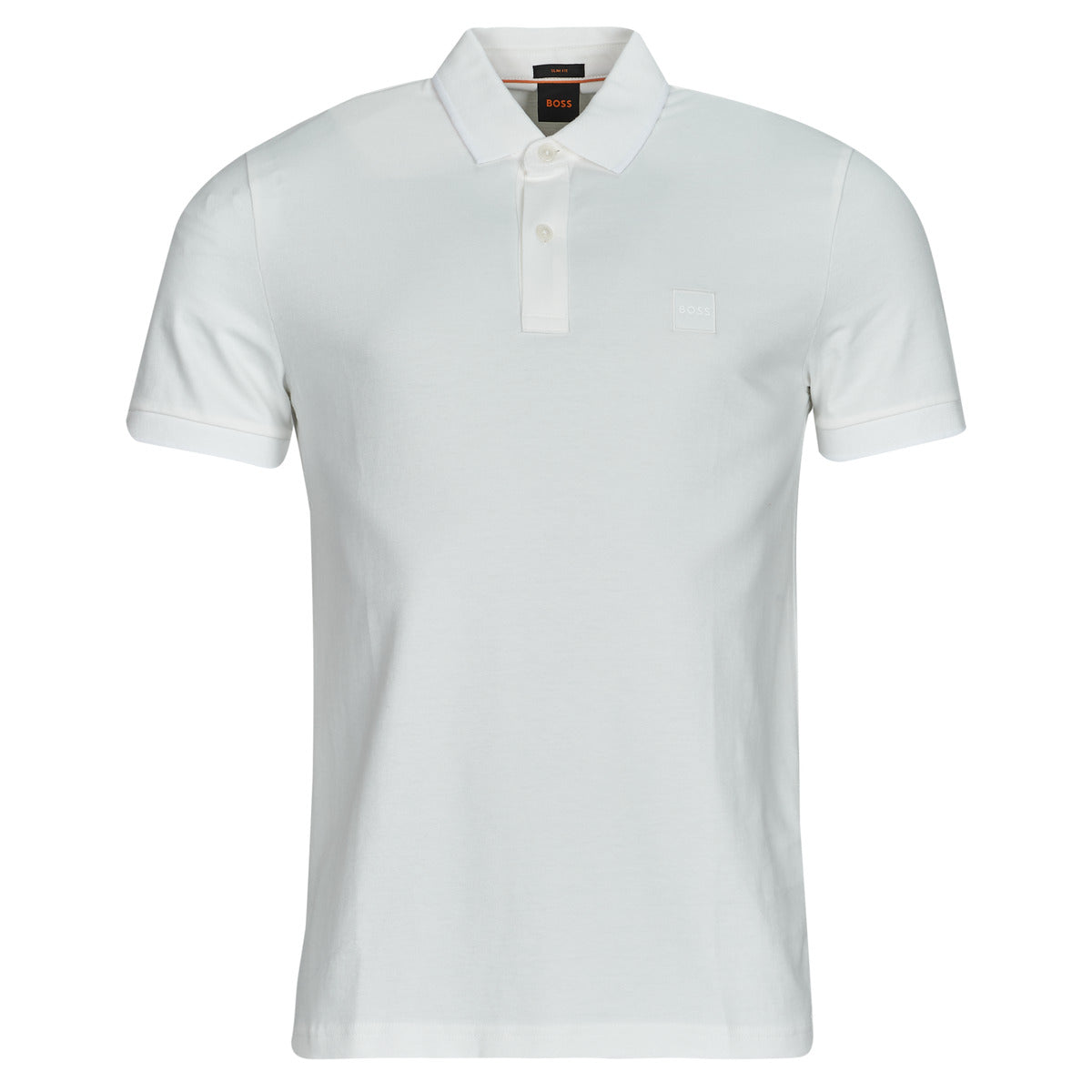 Polo Uomo BOSS  Passertip  Bianco