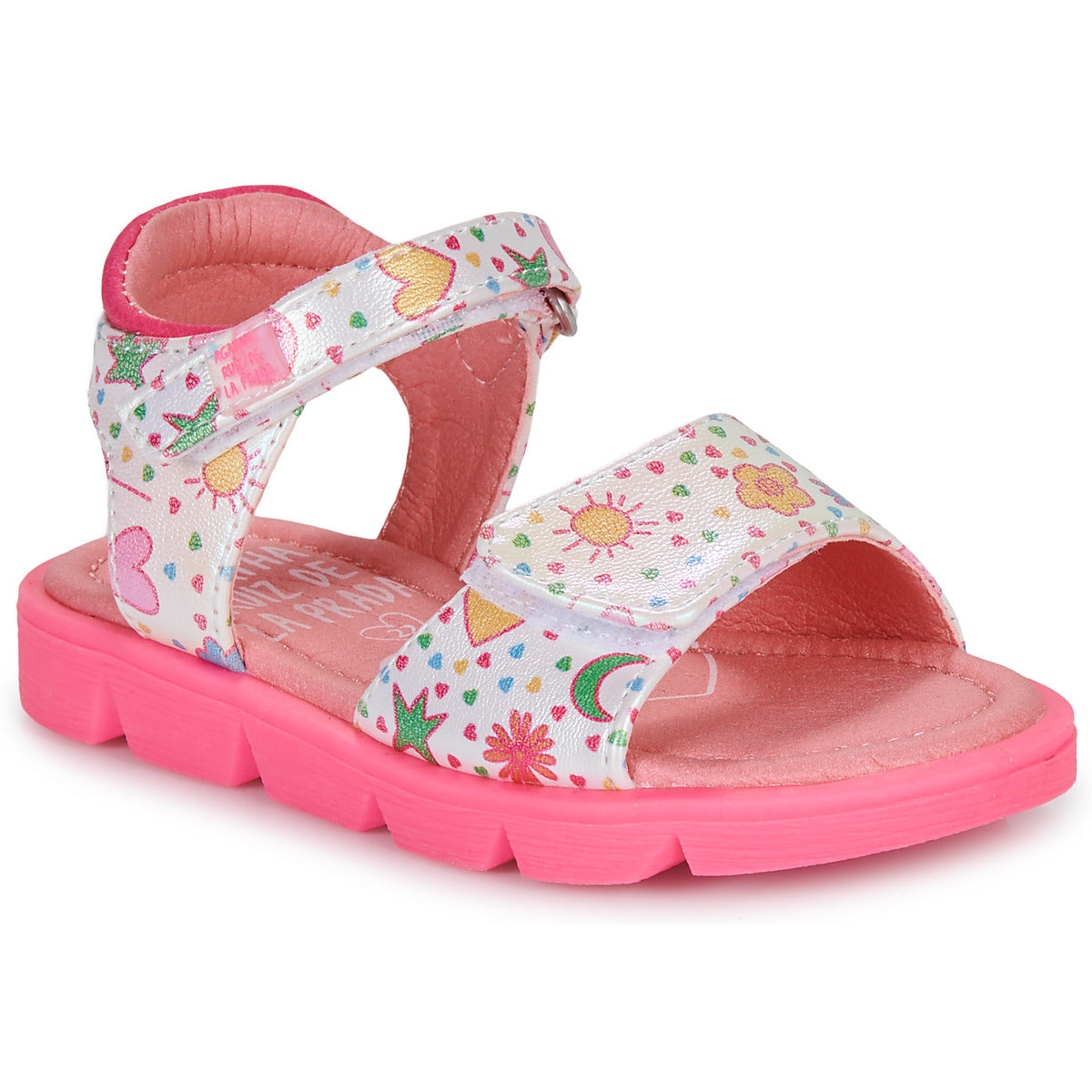 Sandali bambini ragazza Agatha Ruiz de la Prada  MINIS  Bianco