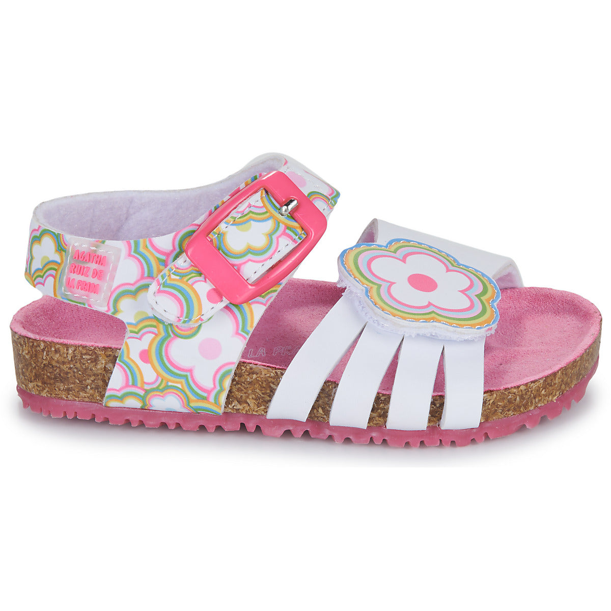 Sandali bambini ragazza Agatha Ruiz de la Prada  BIO  Bianco
