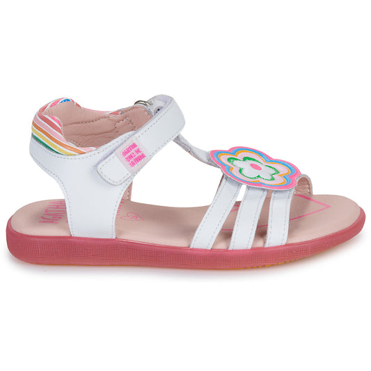Sandali bambini ragazza Agatha Ruiz de la Prada AITANA Bianco