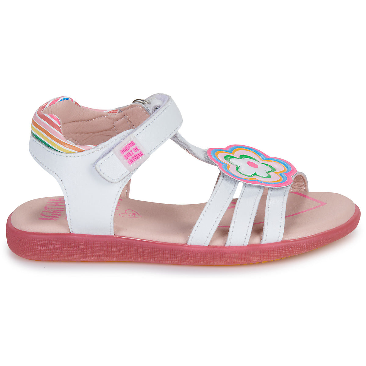 Sandali bambini ragazza Agatha Ruiz de la Prada  AITANA  Bianco