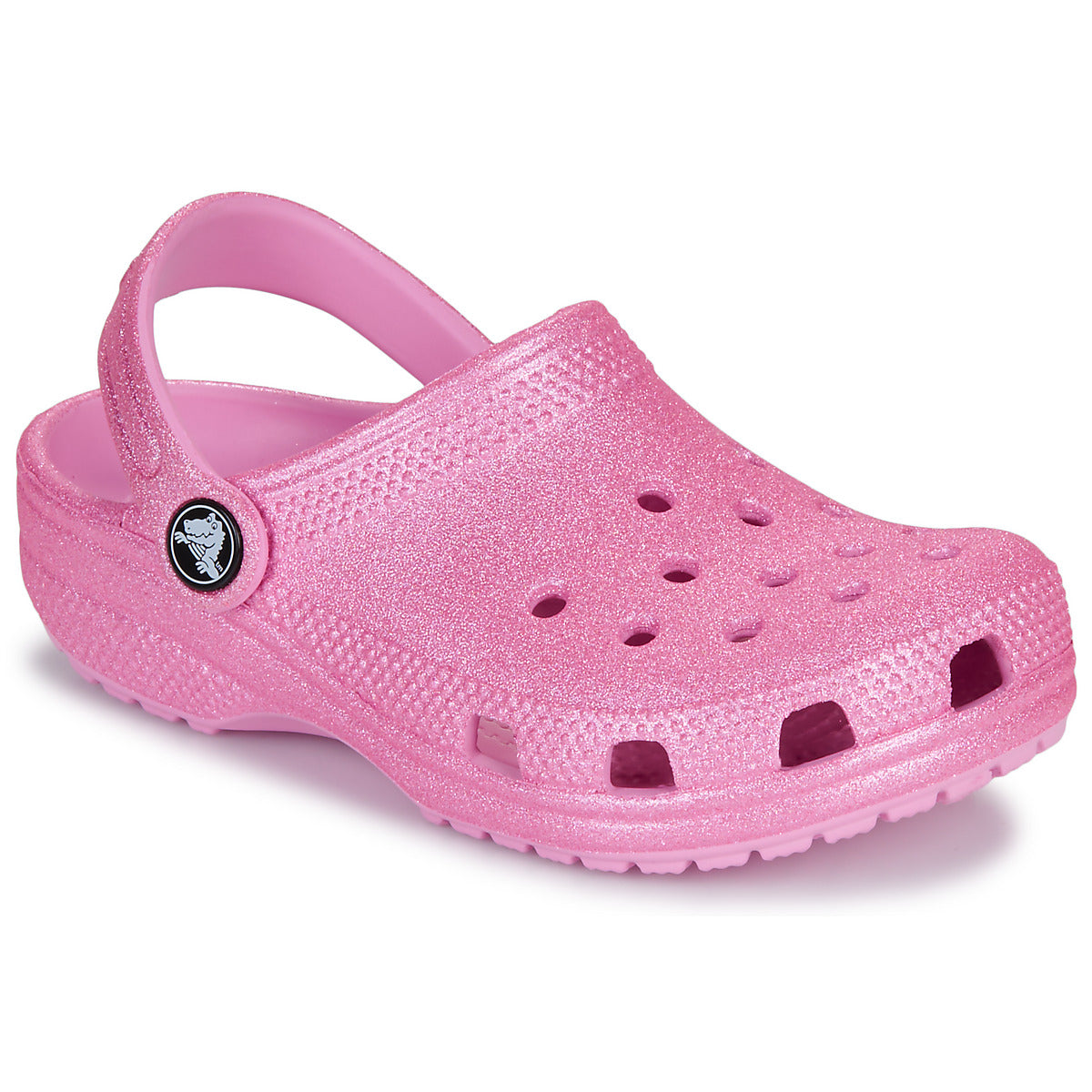 Scarpe bambini ragazza Crocs  Classic Glitter Clog K  Rosa