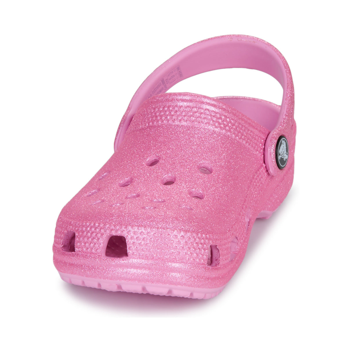 Scarpe bambini ragazza Crocs  Classic Glitter Clog K  Rosa