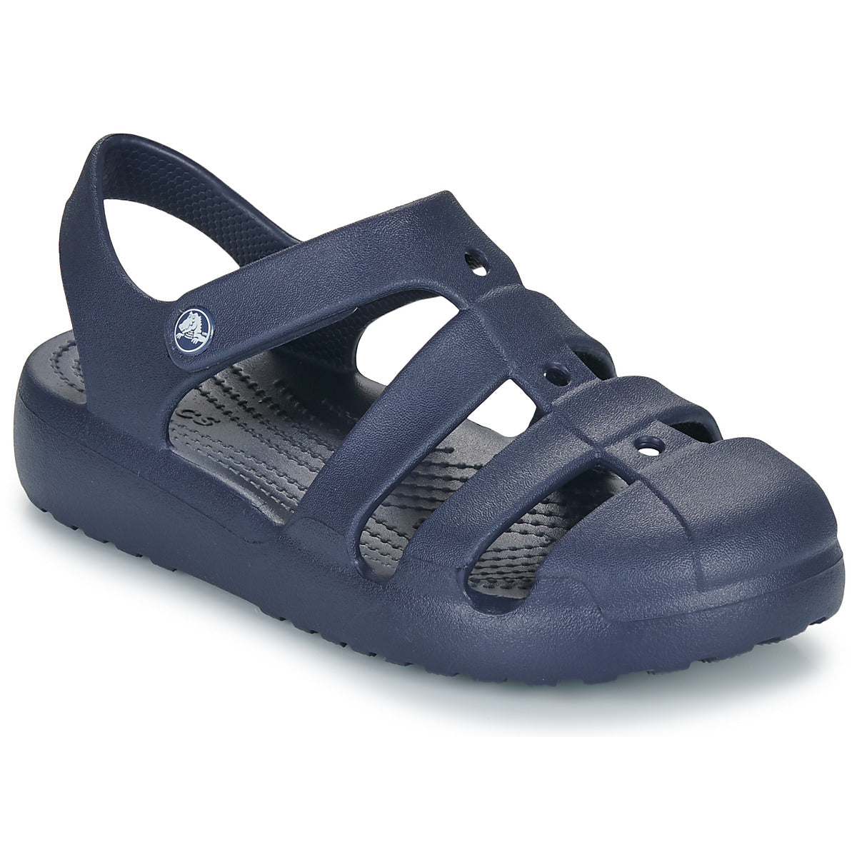 Sandali bambini ragazza Crocs  Classic Fisherman K  Blu