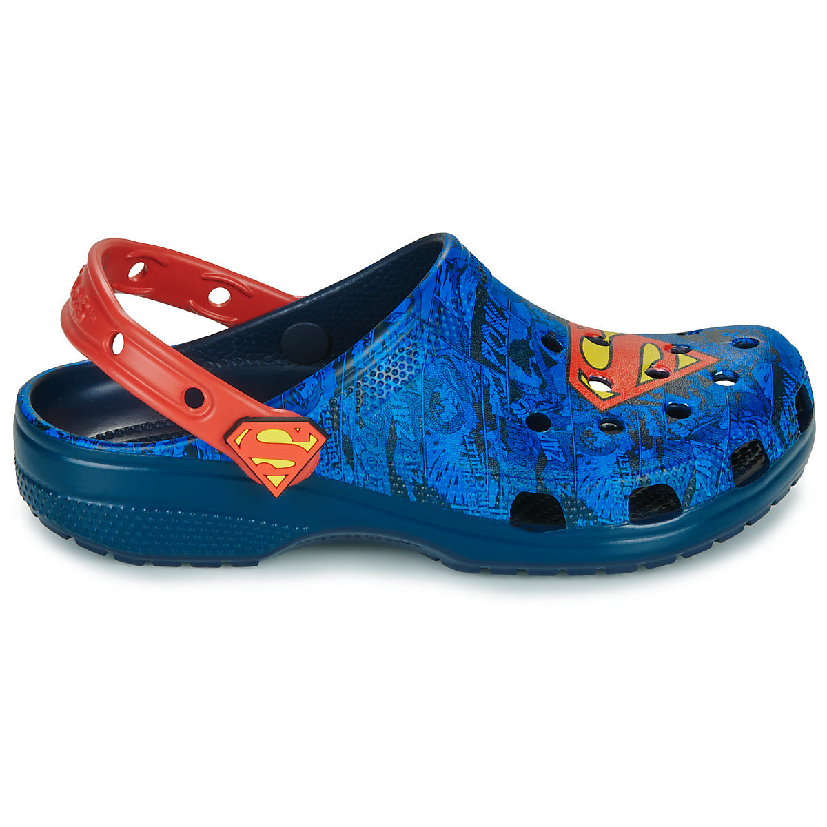 Scarpe bambini ragazza Crocs  Superman Classic Clog K  Blu