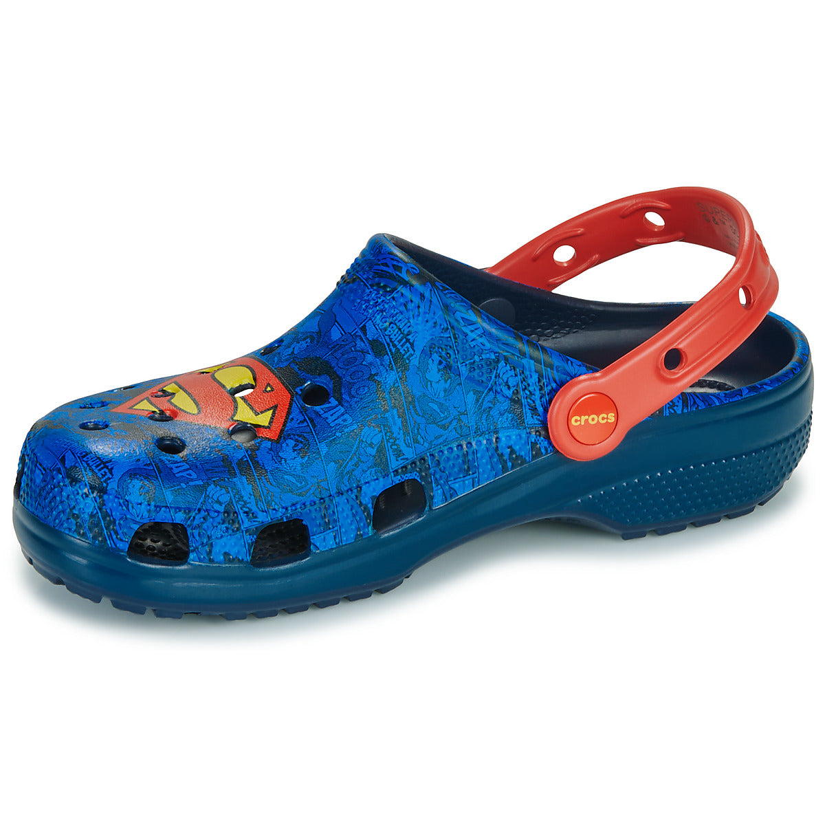 Scarpe bambini ragazza Crocs Superman Classic Clog K Blu
