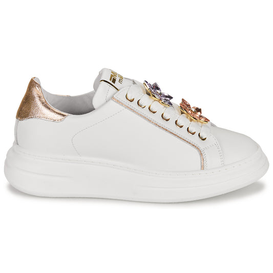 Sneakers basse Donna Meline 607ACC-BI-E619 Bianco