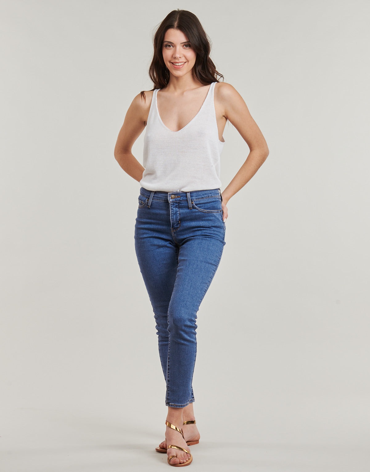 Jeans skynny Donna Levis  311 SHAPING SKINNY  Blu
