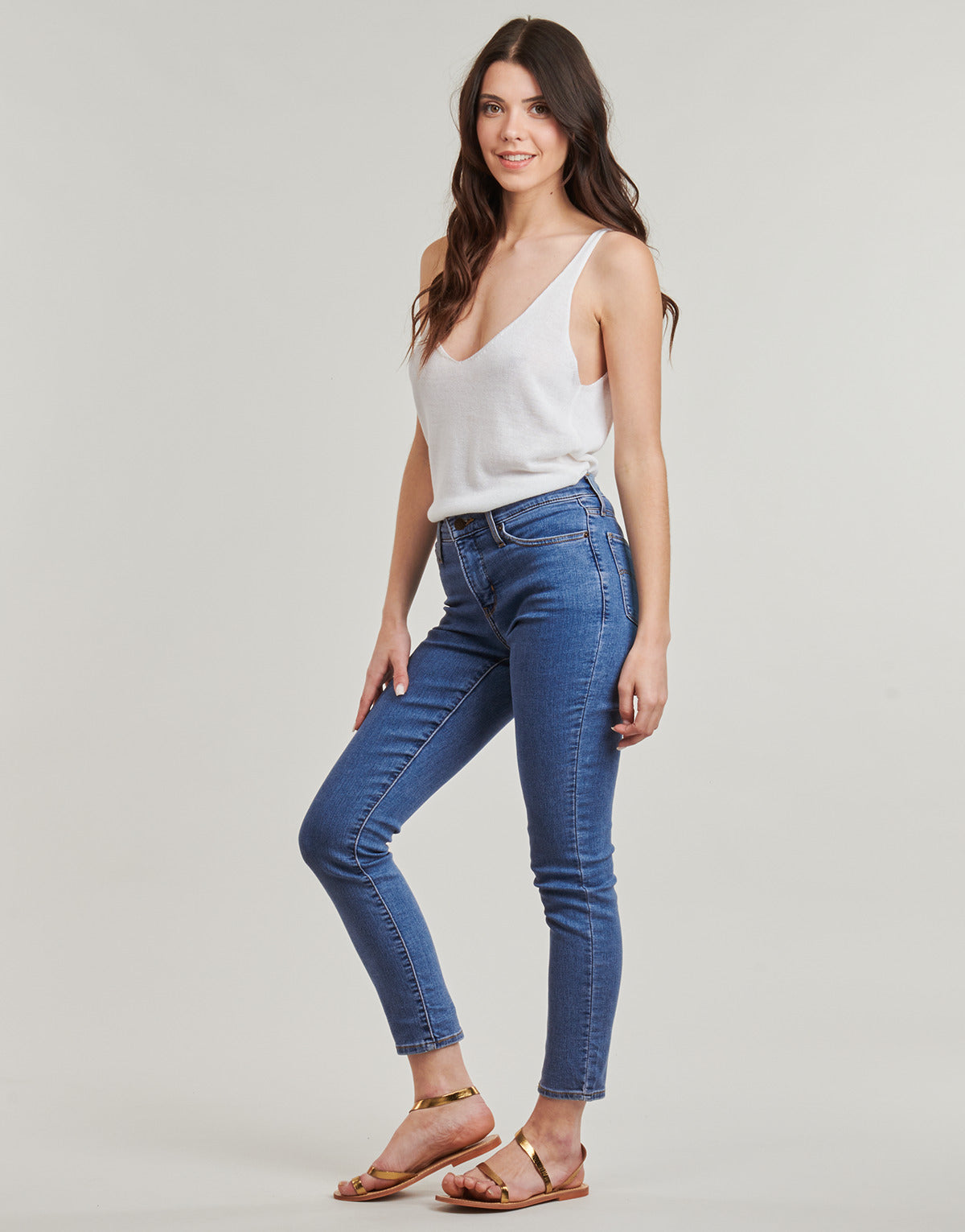 Jeans skynny Donna Levis  311 SHAPING SKINNY  Blu
