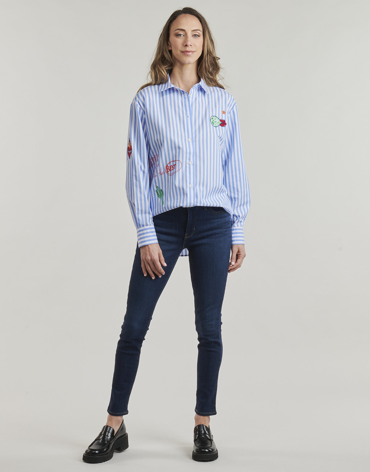 Jeans skynny Donna Levis 311 SHAPING SKINNY Blu