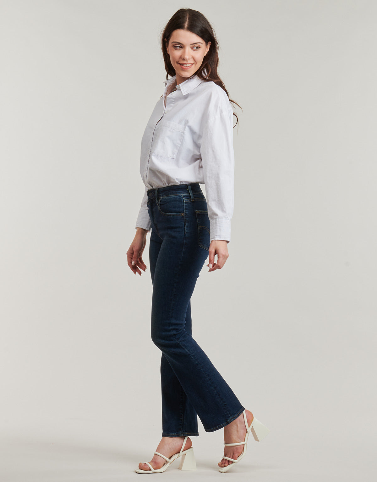 Jeans Bootcut Donna Levis  725 HIGH RISE BOOTCUT  Blu