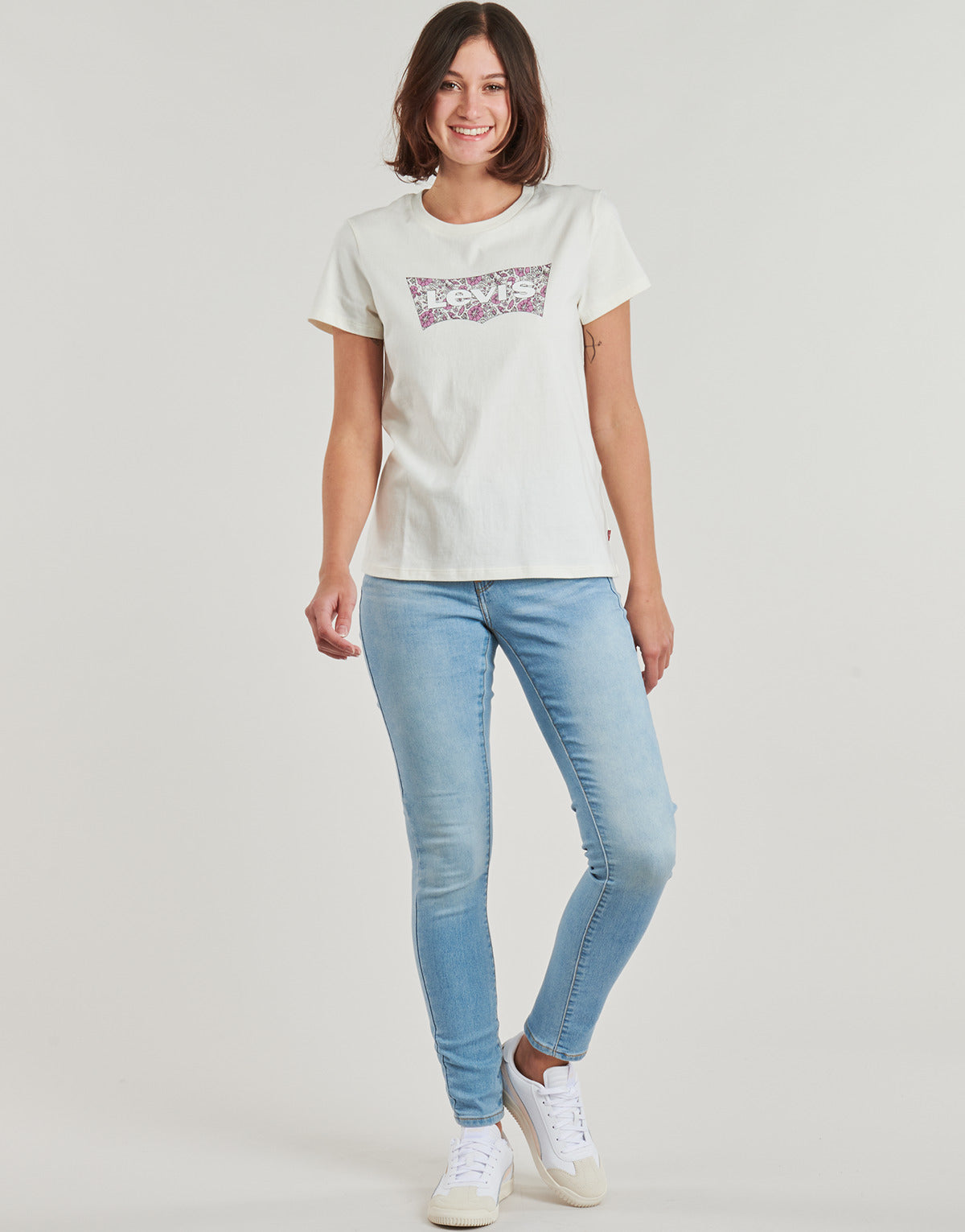 T-shirt Donna Levis  THE PERFECT TEE  Bianco