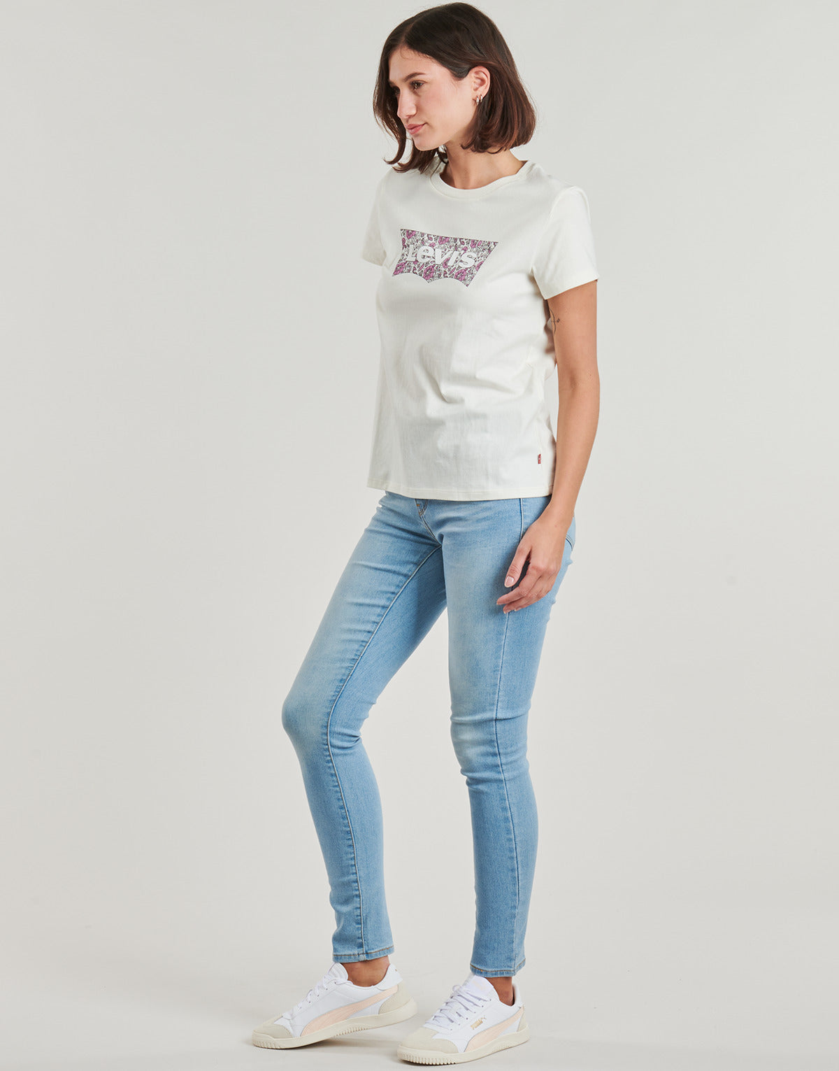 T-shirt Donna Levis  THE PERFECT TEE  Bianco