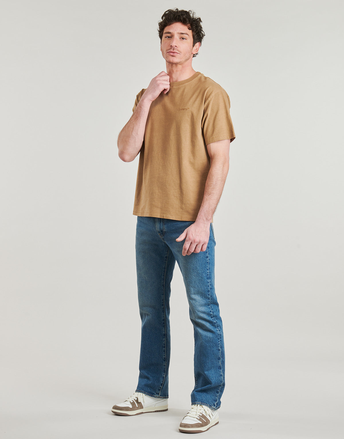 Jeans Bootcut Uomo Levis  527® SLIM BOOT CUT  Blu