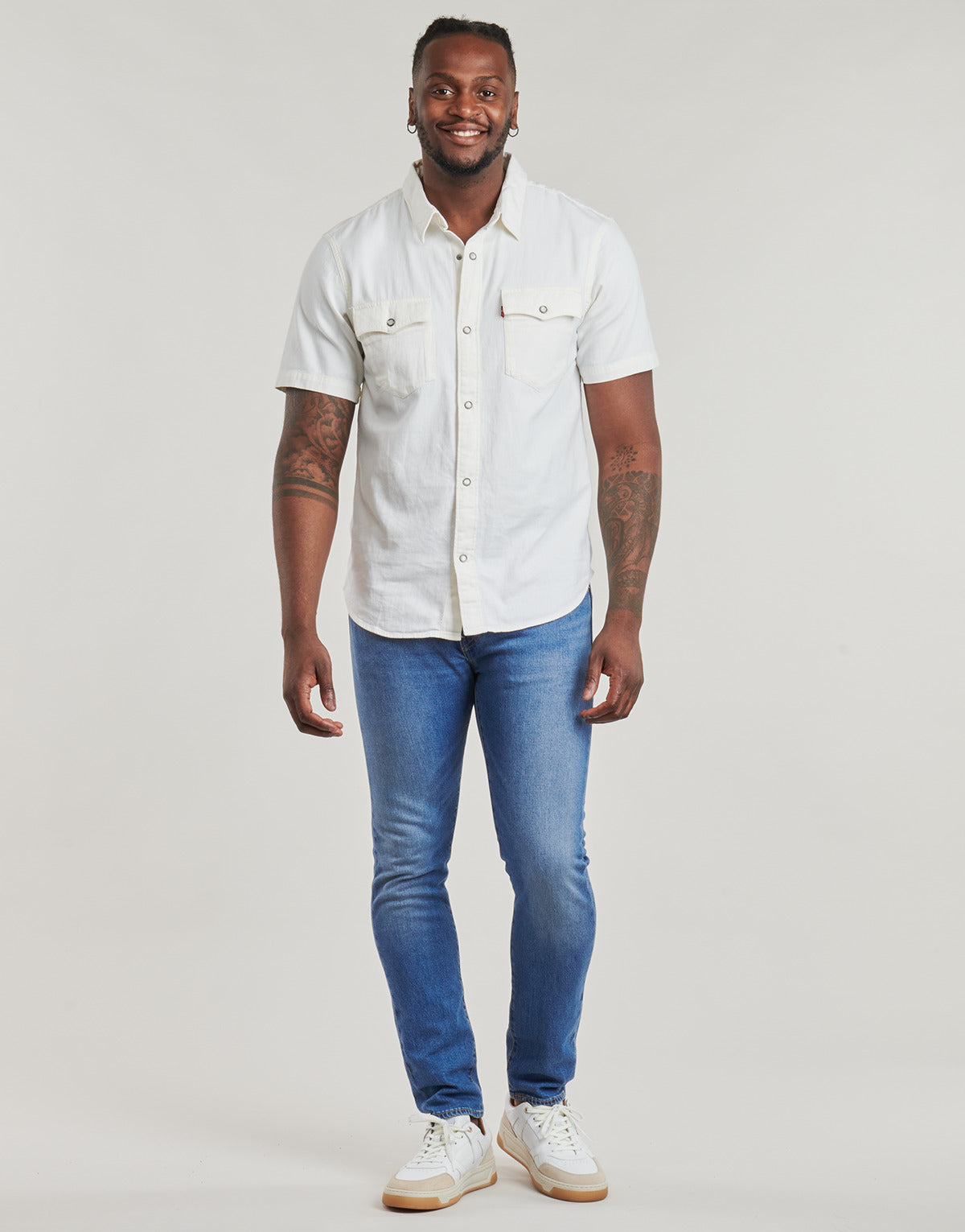 Jeans Slim Uomo Levis 512® SLIM TAPER Blu