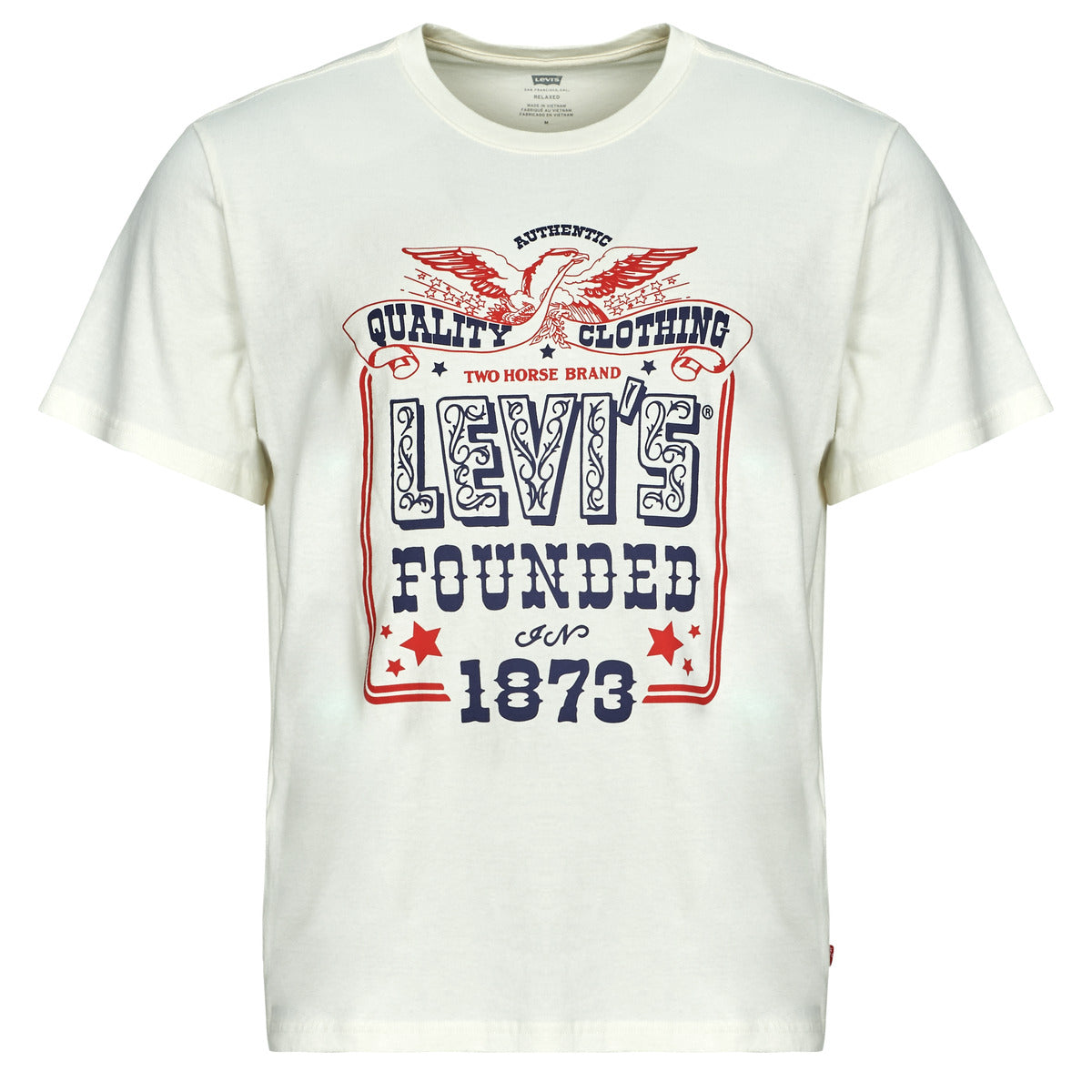 T-shirt Uomo Levis  SS RELAXED FIT TEE  Bianco