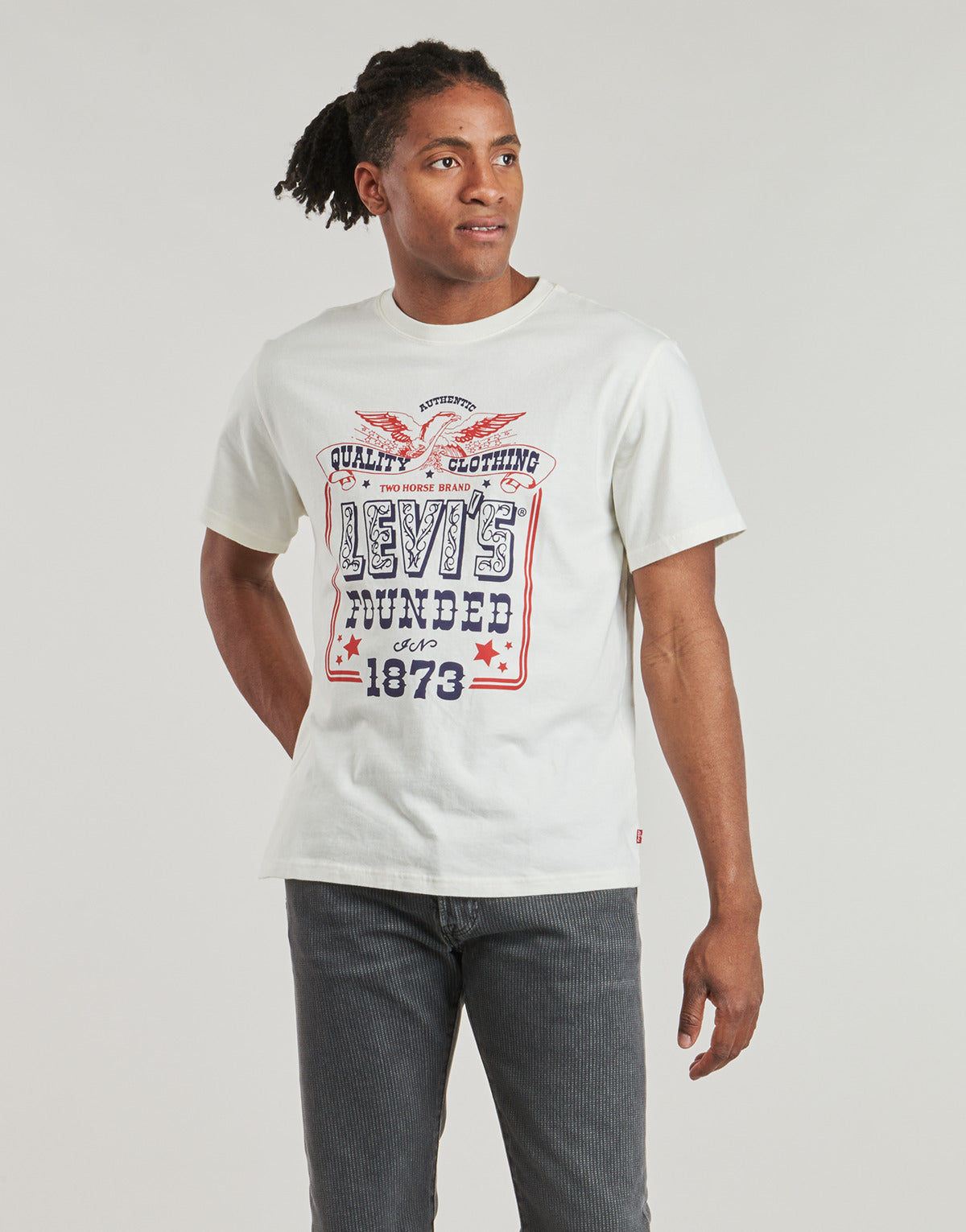 T-shirt Uomo Levis  SS RELAXED FIT TEE  Bianco