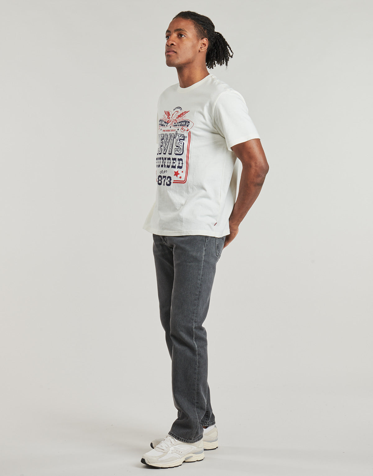 T-shirt Uomo Levis  SS RELAXED FIT TEE  Bianco