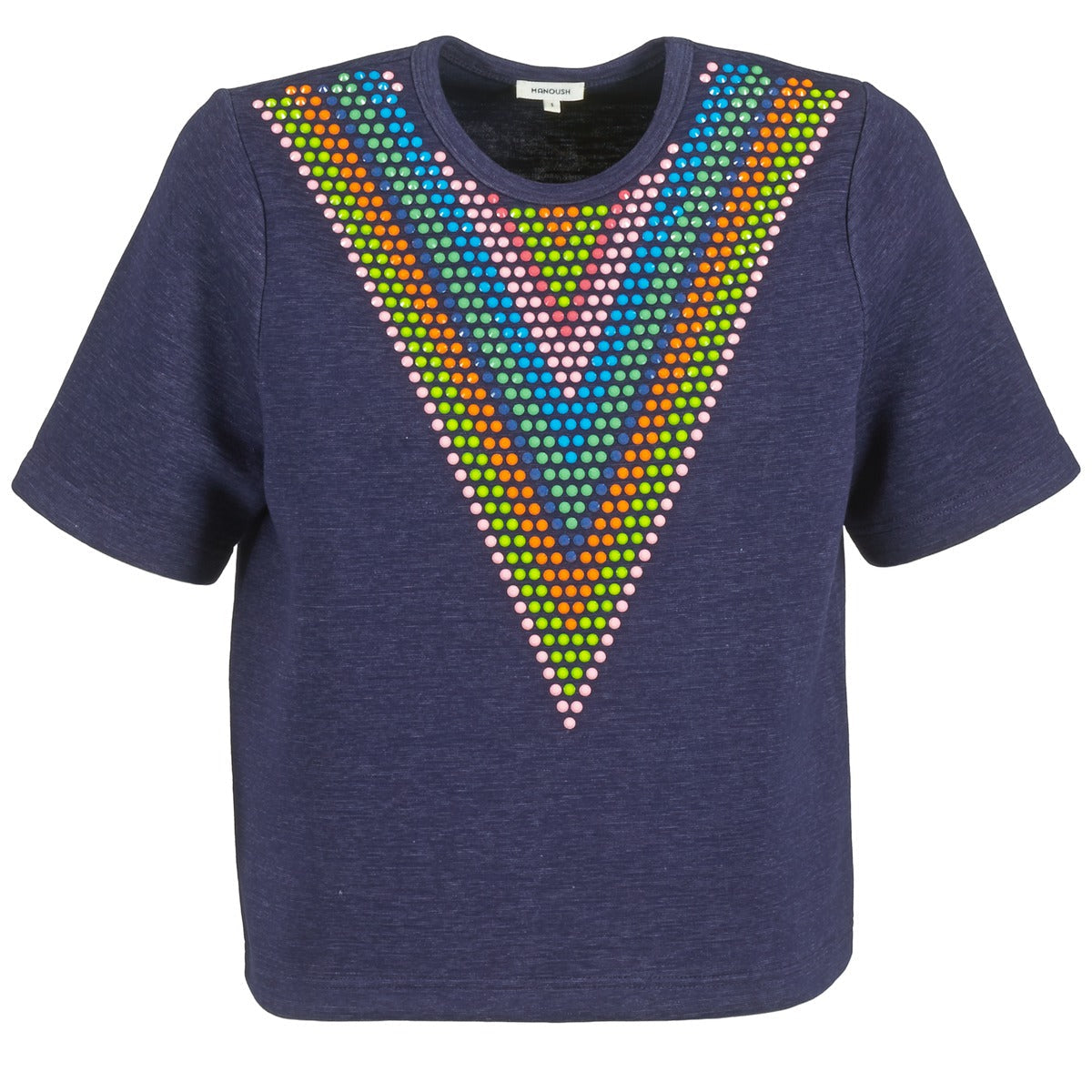 Felpa Donna Manoush DOUDOU STAR Blu