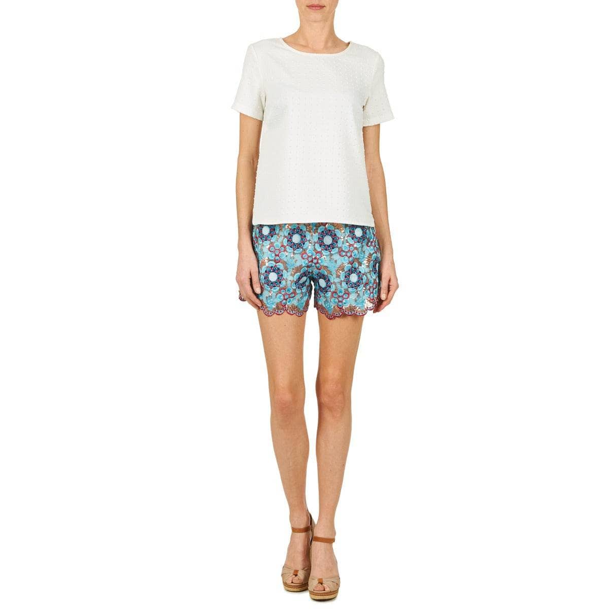 Shorts Donna Manoush FRESQUE Blu