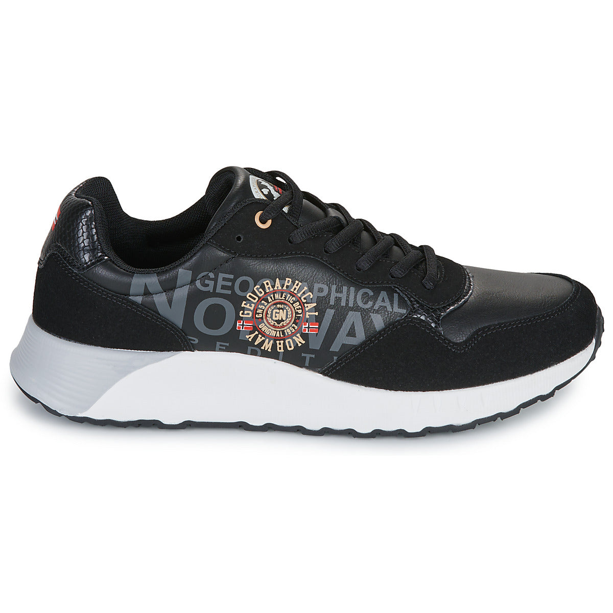Sneakers Uomo Geographical Norway OTAG Nero