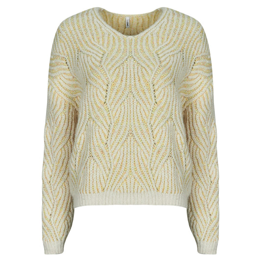 Maglione Donna Only ONLELIN Beige