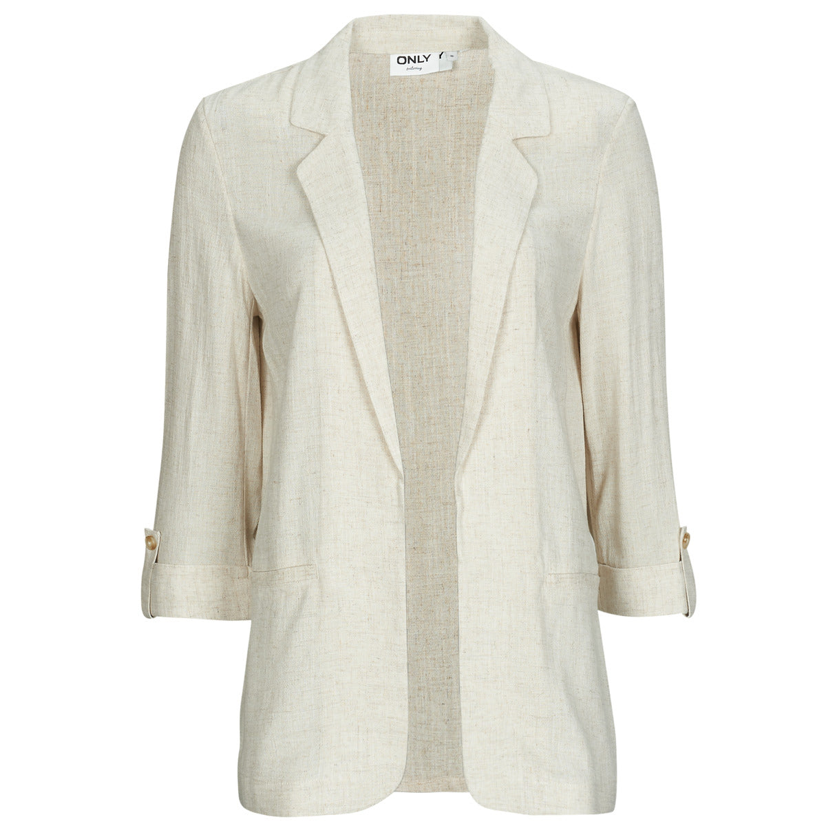 Giacca Donna Only ONLSIESTA 3/4 Beige