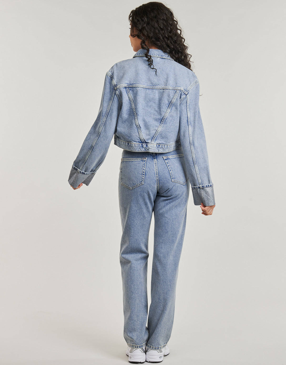 Giacca in jeans Donna Only  ONLHOLLYWOOD CRYSTAL  Blu