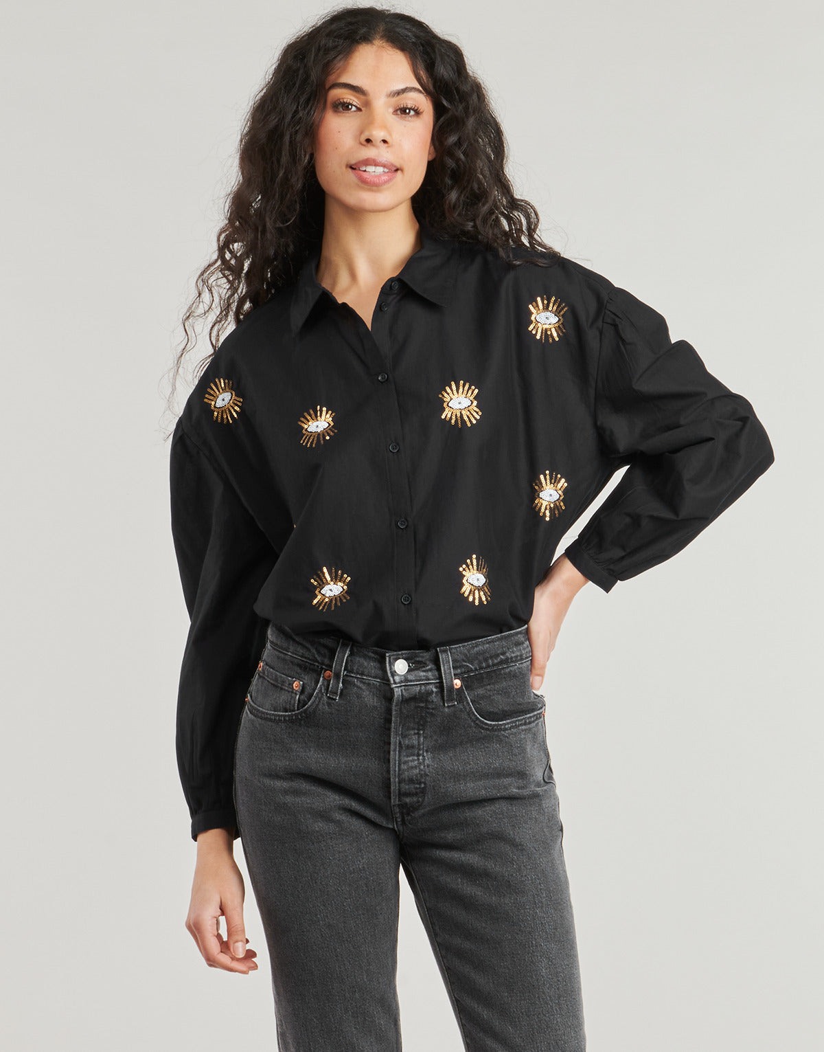 Camicia Donna Only  ONLTIFFANY   Nero