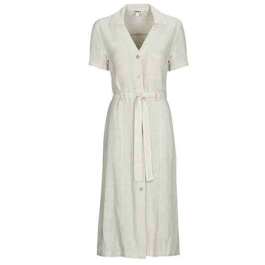 Abito lungo Donna Only ONLSIESTA Beige