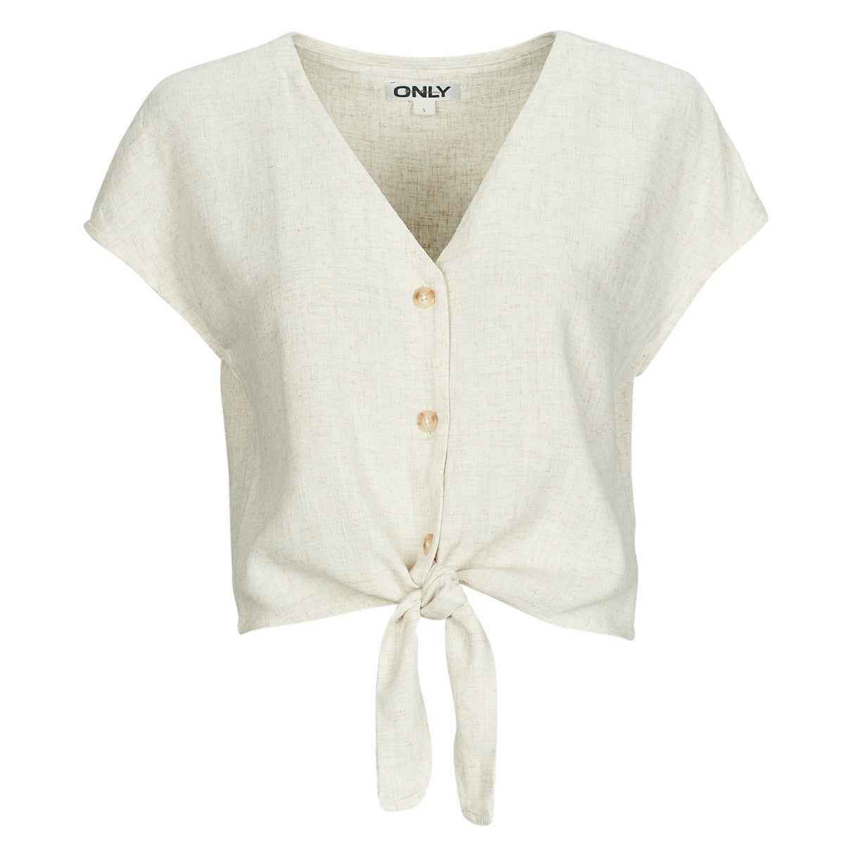 T-shirt Donna Only  ONLSIESTA   Beige