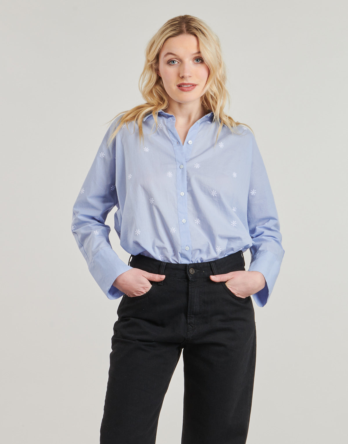 Camicia Donna Only  ONLNEW LINA  Blu