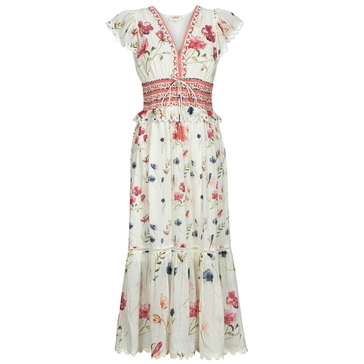 Abito lungo Donna Derhy  PATRIMONIO ROBE  Bianco