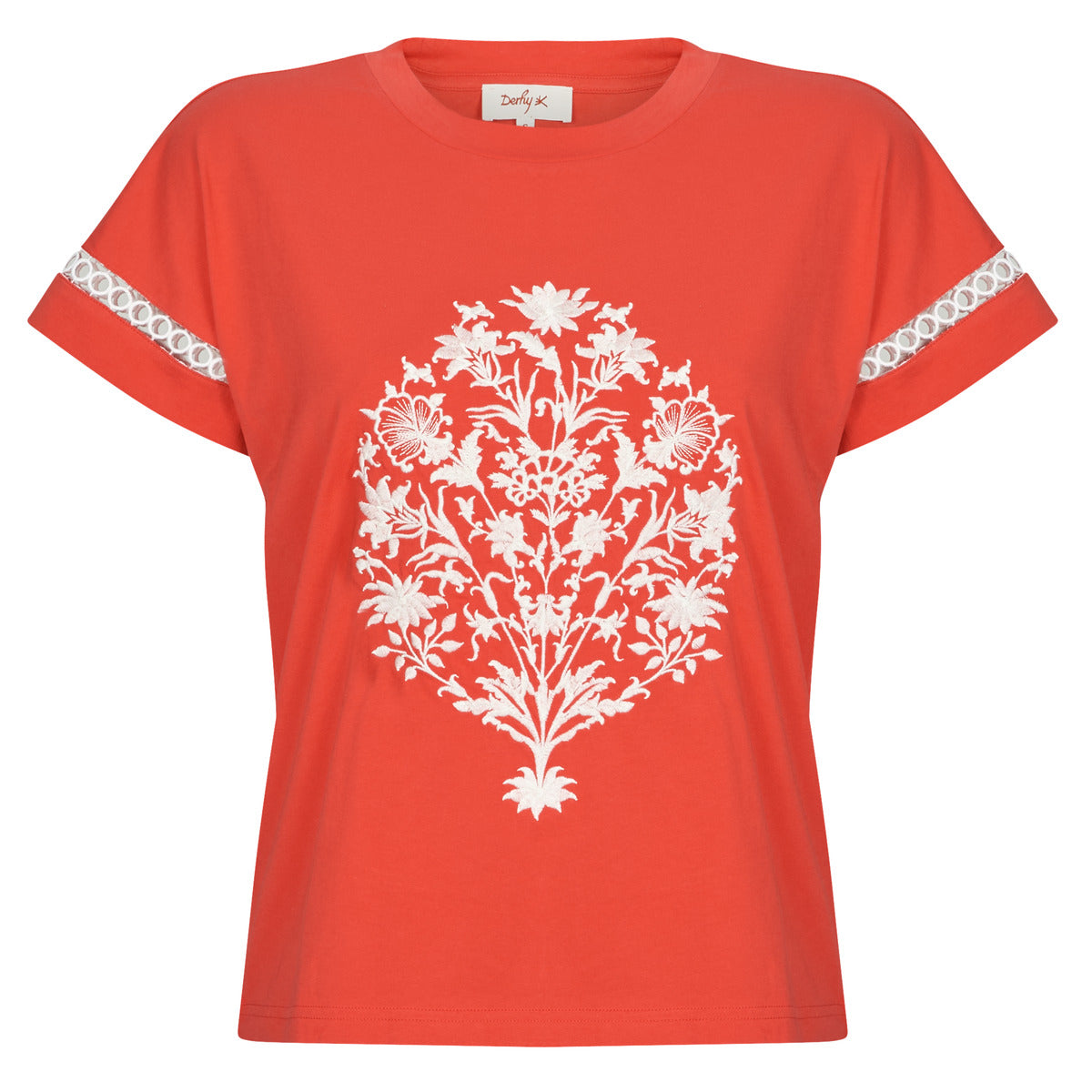 T-shirt Donna Derhy  ZIBELINE TEE SHIRT  Arancio