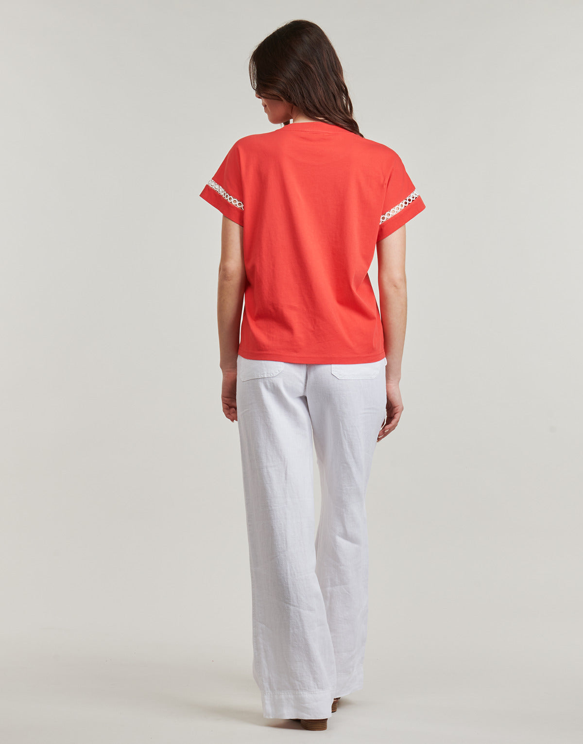 T-shirt Donna Derhy ZIBELINE TEE SHIRT Arancio