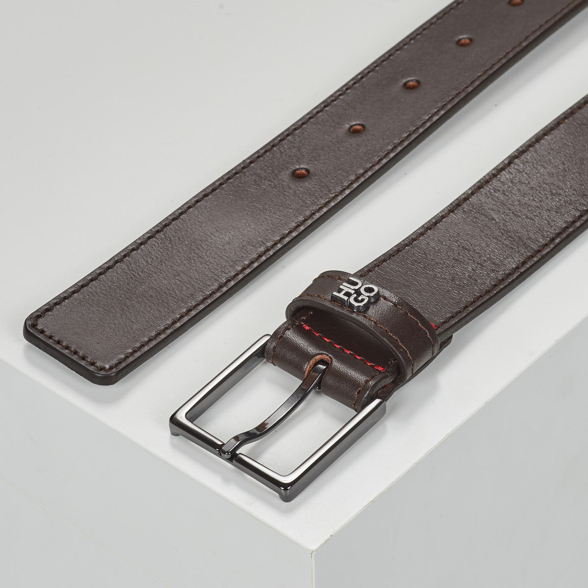 Cintura Uomo HUGO Giove-HU-GO-StG Sz35 Marrone