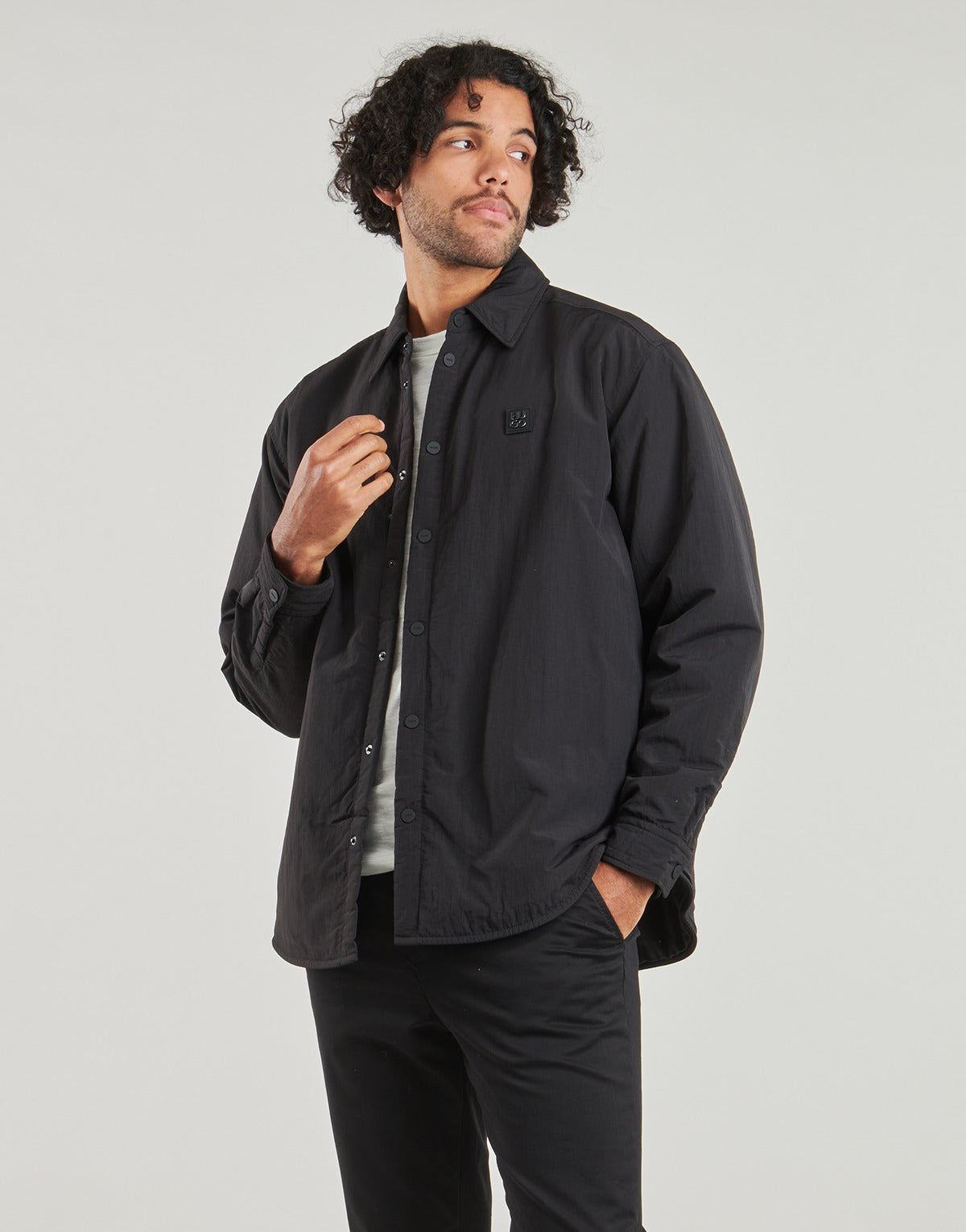 Giubbotto Uomo HUGO Ellisoe Nero