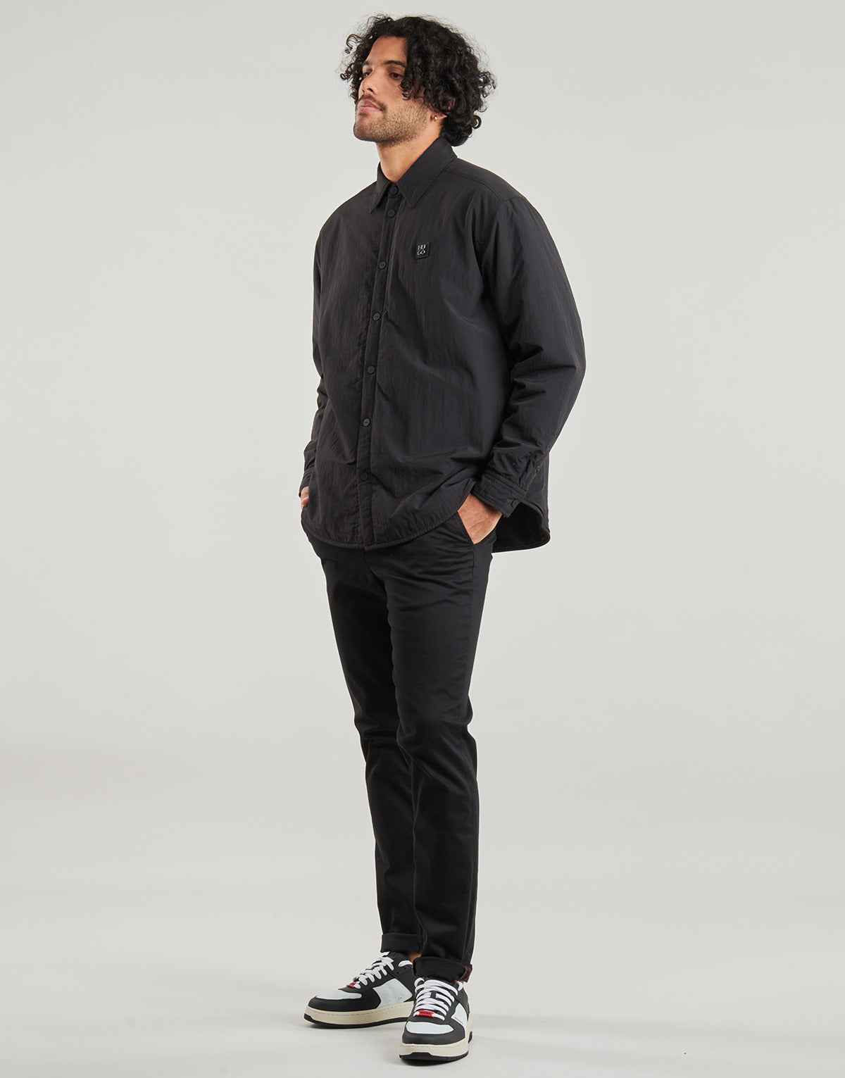 Giubbotto Uomo HUGO Ellisoe Nero