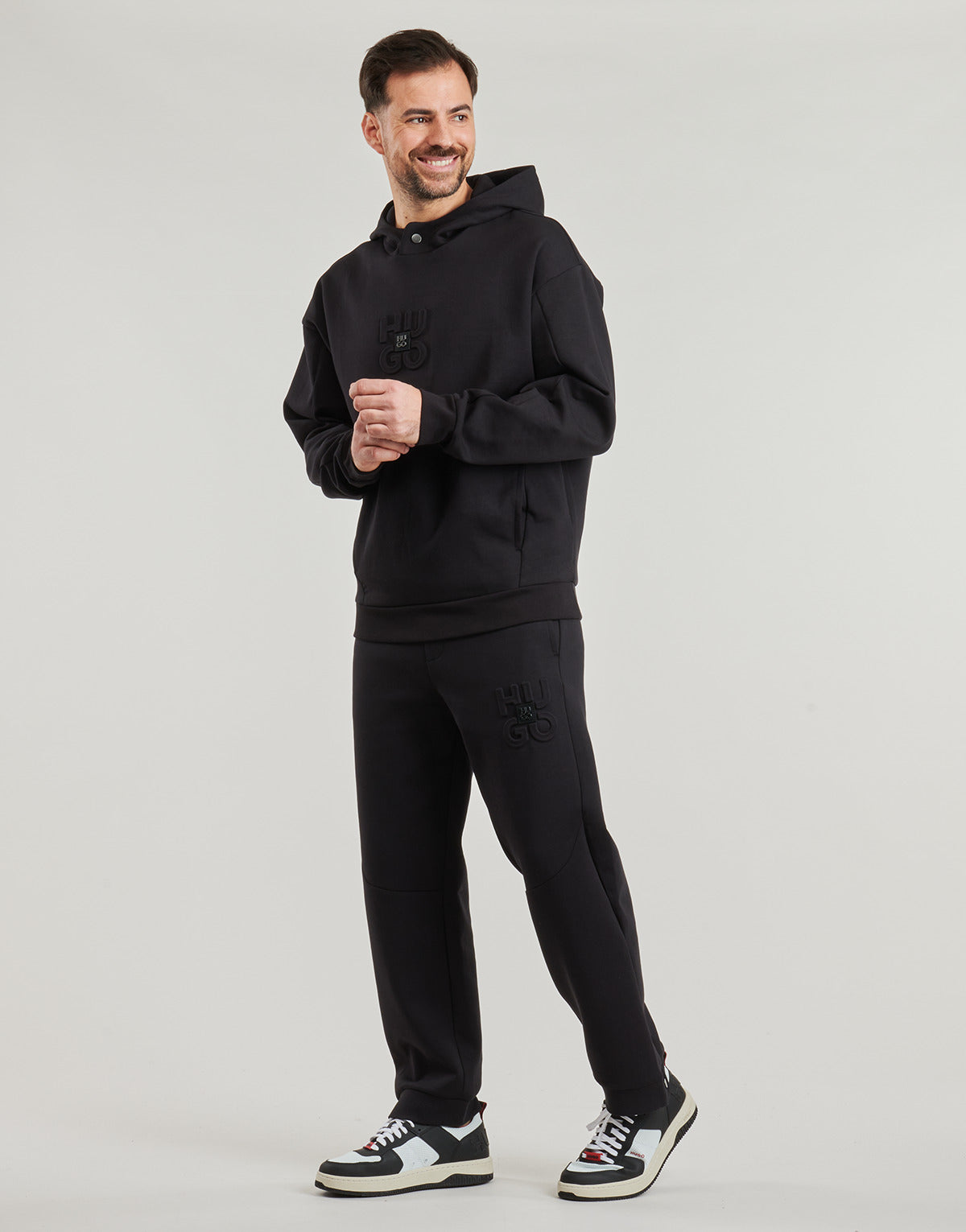 Pantaloni Sportivi Uomo HUGO  Debospant  Nero