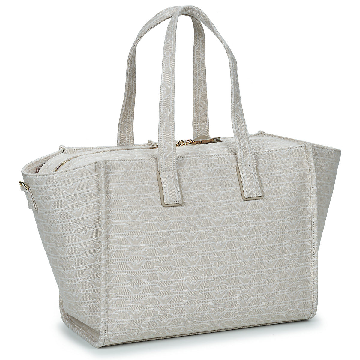 Borsa a tracolla Donna Emporio Armani  SHOPPING BAG EW000370  Beige