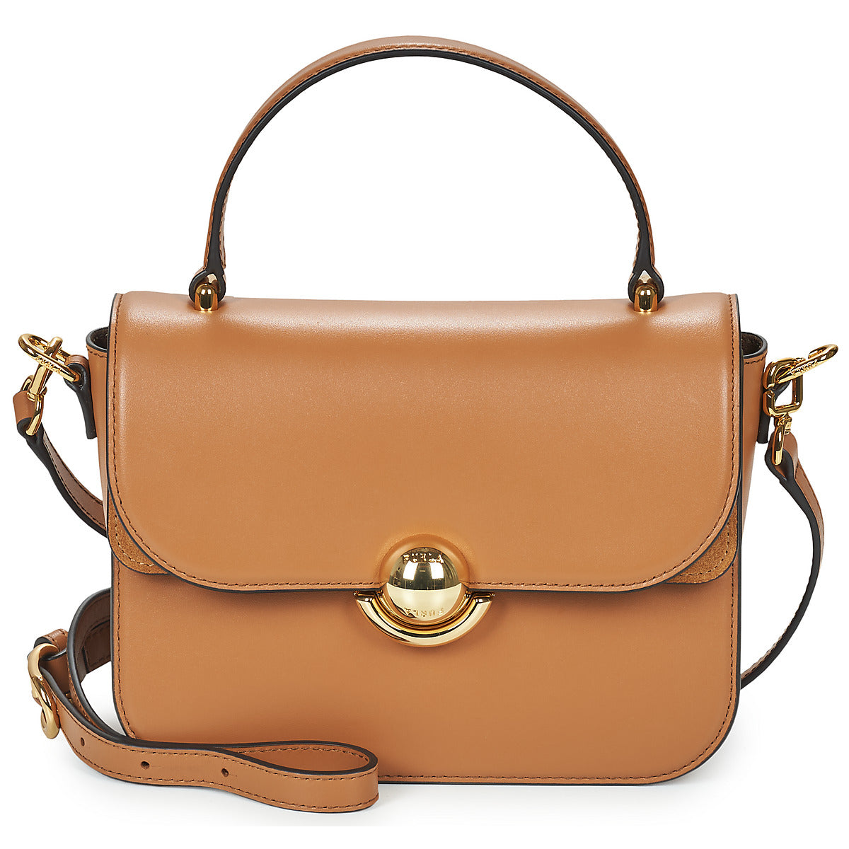 Borsette Donna Furla  FURLA SFERA MINI TOP HANDLE  Marrone