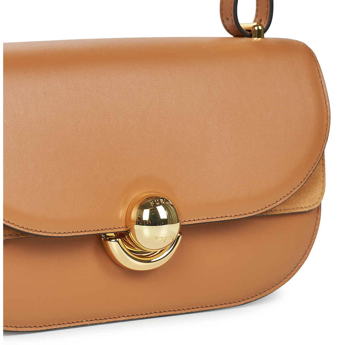 Borsa a spalla Donna Furla  FURLA SFERA S SHOULDER BAG  Marrone