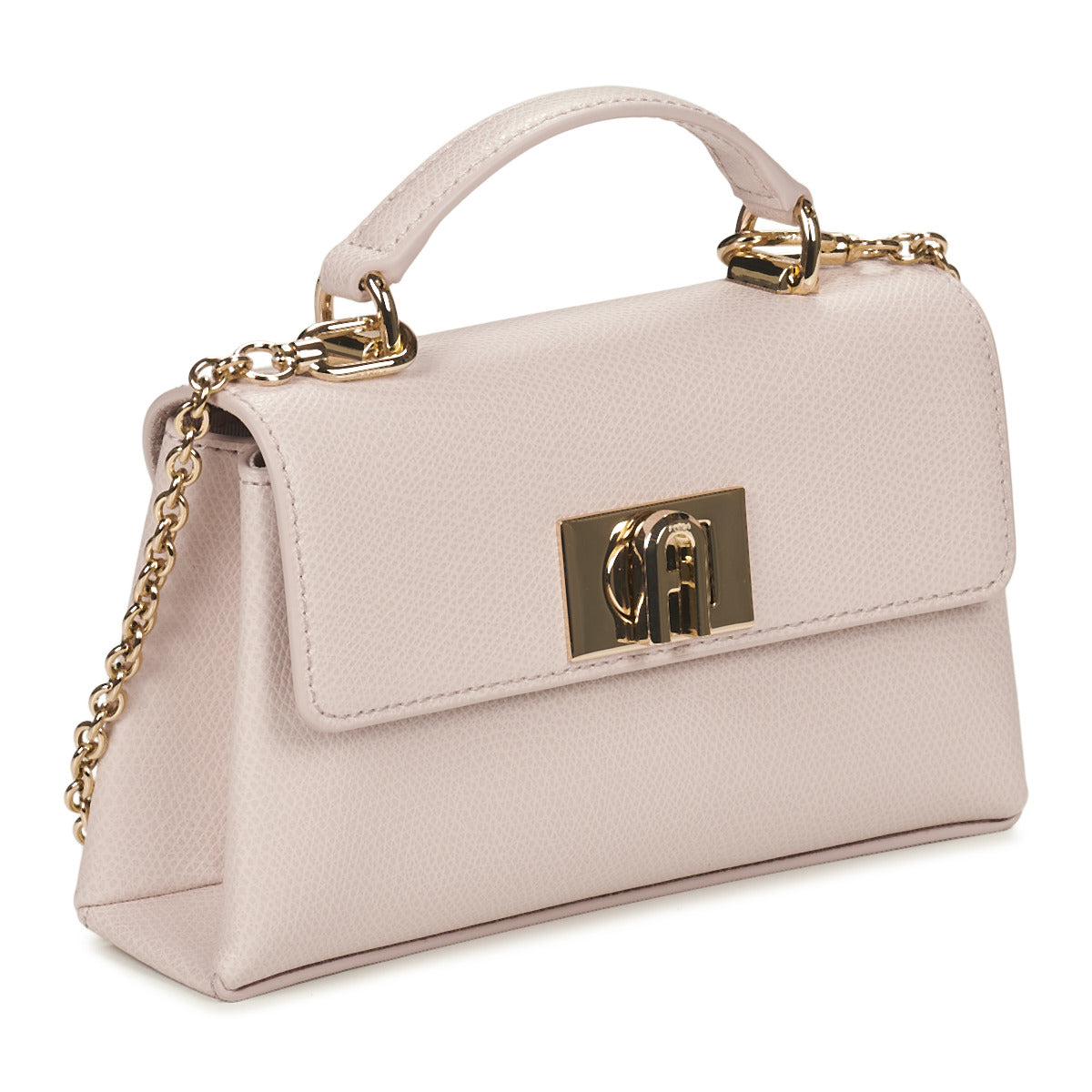 Borsette Donna Furla  FURLA 1927 MINI CROSSBODY TOP HANDLE  Beige