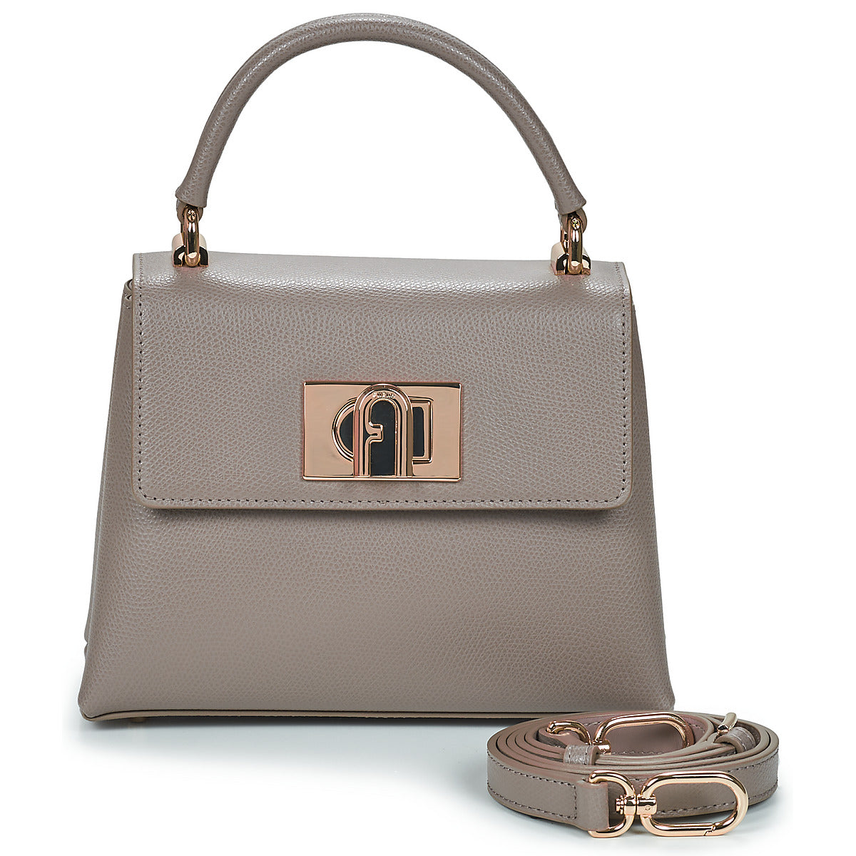 Borsette Donna Furla  FURLA 1927 MINI TOP HANDLE  Marrone