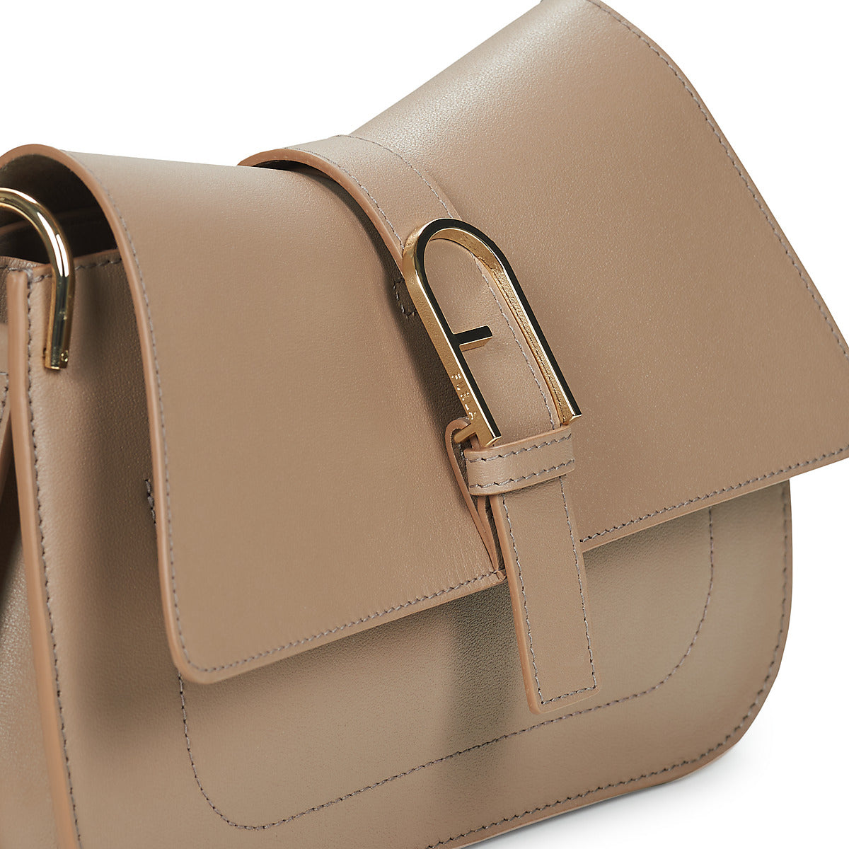 Borsa a spalla Donna Furla  FURLA FLOW M TOP HANDLE  Marrone