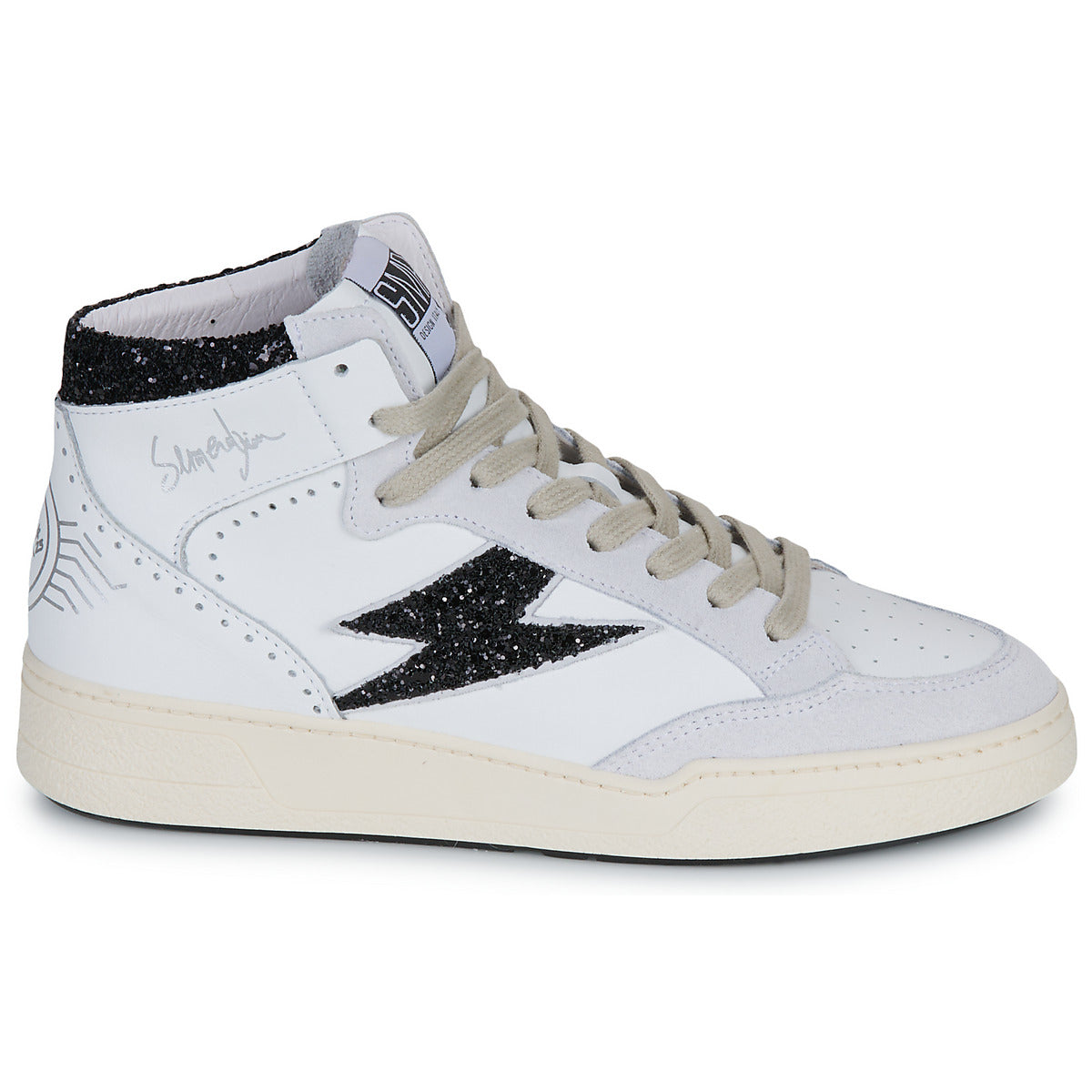 Sneakers alte Donna Semerdjian BRAGA Bianco