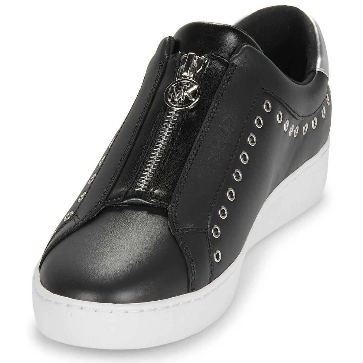 Sneakers basse Donna MICHAEL Michael Kors KEATON ZIP SLIP ON Nero